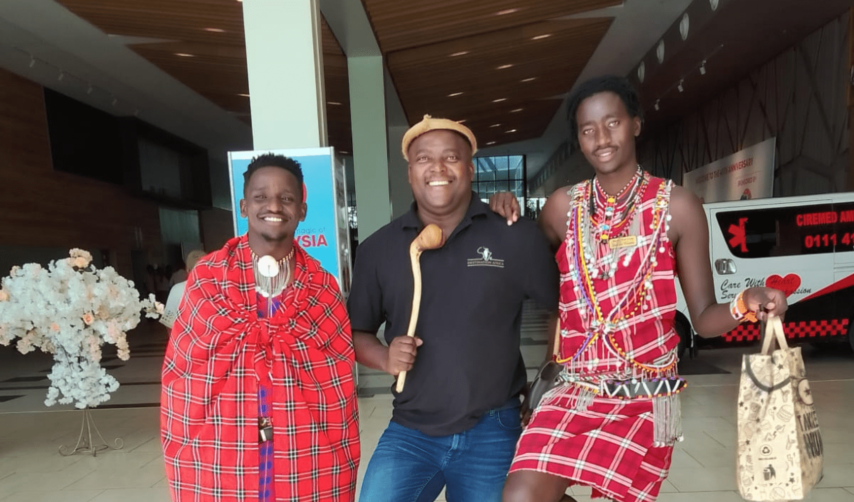 South Africa Meets Masai warriors