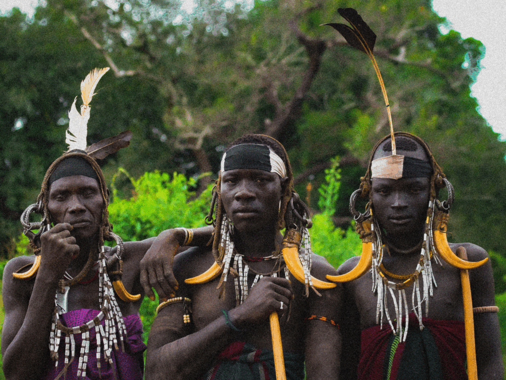 Mursi Tribesmen
